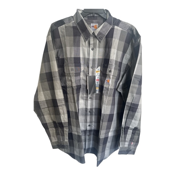 NWT Carhartt FR Flame Resistant 2XL Cat 2 Force Rugged Flex Original Fit Twill - Picture 2 of 9